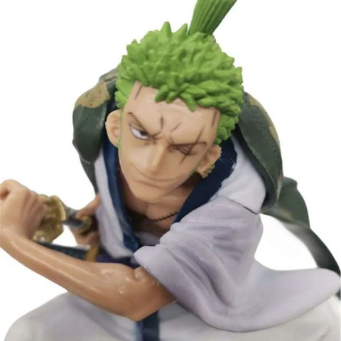 AZYASCO One Piece Roronoa Zoro Wano Country Action Figure PVC