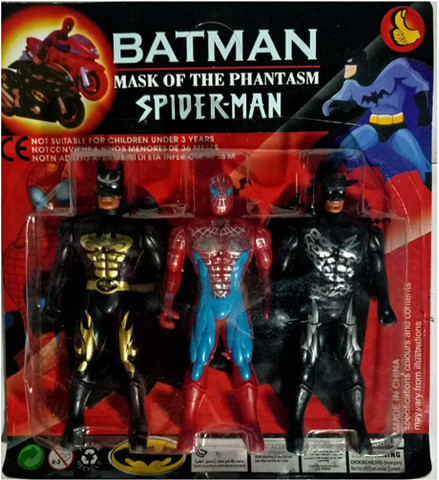 shivi creations Superhero Avengers Action Toy Batman, Spiderman