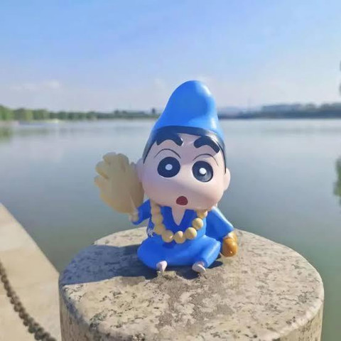 Raregets 13.5 cm Crayon ShinChan Buddha, Nohara Shinnosuke, New