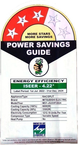Flipkart.com | Buy Mitsubishi Electric 2024 Model 1.9 Ton 3 Star