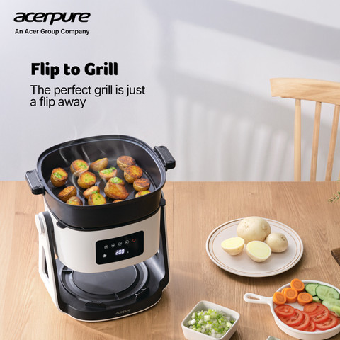 Acerpure Chef 2-in-1 Flip Air Fryer | 1 year Warranty | 2.5L