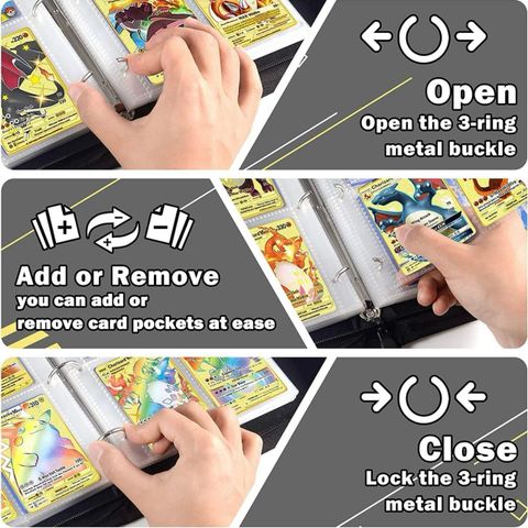 pokemon card binder 400 cards Pokemon Binder