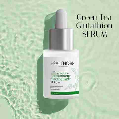 glutathione green tea HEALTHCON Green Tea Glutathione Face Serum Price in India