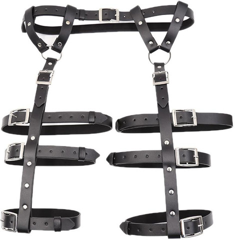 Lyla Sexy Women's Black Punk Studded Leather Harness Garter Belt Waist Leg Cincher 6 - Sexy Women's Black Punk Studded Leather Harness Garter Belt Waist Leg Cincher 6 . shop for Lyla Lyla Sexy Women's Black Punk Studded Leather Harness Garter Belt Waist Leg Cincher 6 - Sexy Women's Black Punk Studded Leather Harness Garter Belt Waist Leg Cincher 6 . shop for Lyla