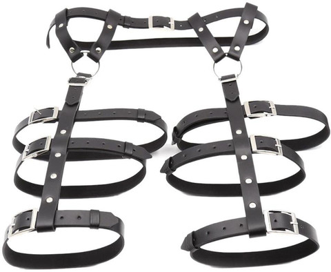 Lyla Sexy Women's Black Punk Studded Leather Harness Garter Belt Waist Leg Cincher 6 - Sexy Women's Black Punk Studded Leather Harness Garter Belt Waist Leg Cincher 6 . shop for Lyla Lyla Sexy Women's Black Punk Studded Leather Harness Garter Belt Waist Leg Cincher 6 - Sexy Women's Black Punk Studded Leather Harness Garter Belt Waist Leg Cincher 6 . shop for Lyla