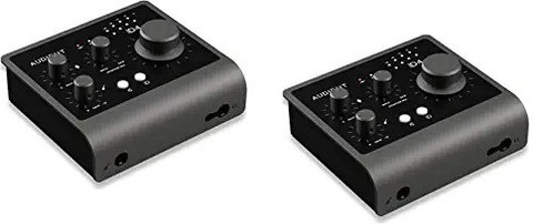 Integrated Audient ID4 (MKII) 2 Pack of 2 Audio Interface