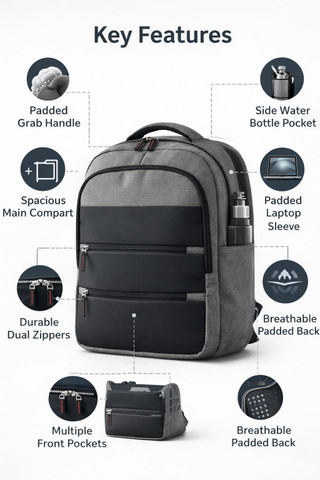 bandit 17 laptop backpack PRO Whether youre an outdoorsman Personlize:Initials dual pockets Waxed Canvas Backpack With