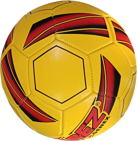 Karez FOOTBALL SIZE NO.5 GENEX YELLOW COLOR Football - Size: 5