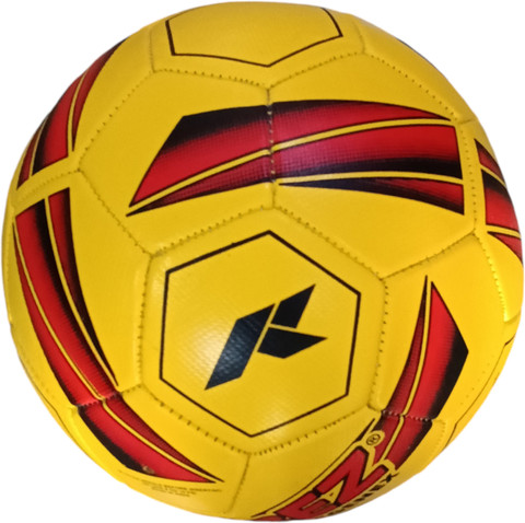 Karez FOOTBALL SIZE NO.5 GENEX YELLOW COLOR Football - Size: 5