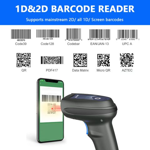 LENVII C800 Serial port Barcode Scanner RS232 QR Code Scanner 2D Camera ...