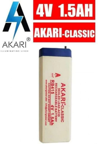 AKARI RB415 4V 1.5Ah Battery - AKARI : Flipkart.com