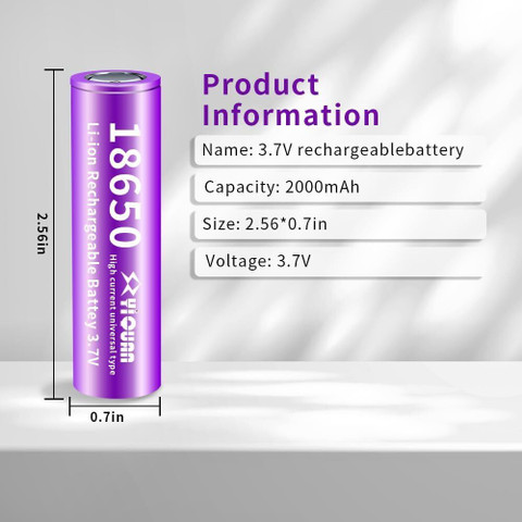 DawnRays 3.7v 2200mAh 18650 Hongli Lithium-ion Cell Rechargeable for Buddha  Trimmer Battery - DawnRays : Flipkart.com