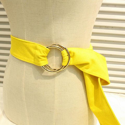 Lyla Womens Soft Cotton Fabric Cloth Waist Belt Dress Belt Knot Waistband  Yellow Belt Tie Rack Price in India - Buy Lyla Womens Soft Cotton Fabric  Cloth Waist Belt Dress Belt Knot