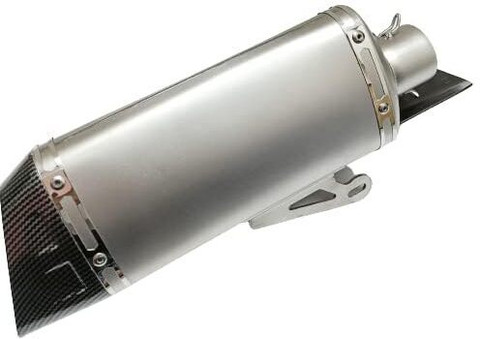 Vagary Akrapovic Universal Hexa Cut Slip-On Exhaust Silencer