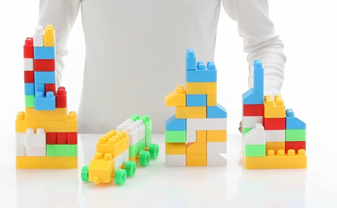 ARIZON Big Size Building Block for Kids 45+ PCS MEGA Toys Jumbo ...