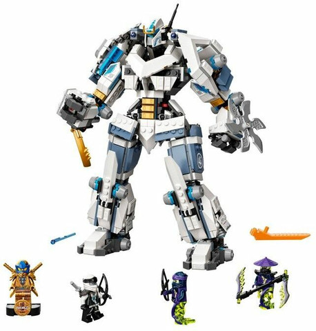 LEGO NINJAGO Legacy Zane's Titan Mech Battle; Ninja Toy Kit