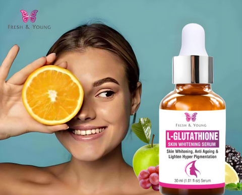 Fresh & Young Glutathione Serum for Fairness Reduce Pigmentation ,Korean  Glass Skin Price in India - Buy Fresh & Young Glutathione Serum for  Fairness Reduce Pigmentation ,Korean Glass Skin online at Flipkart.com
