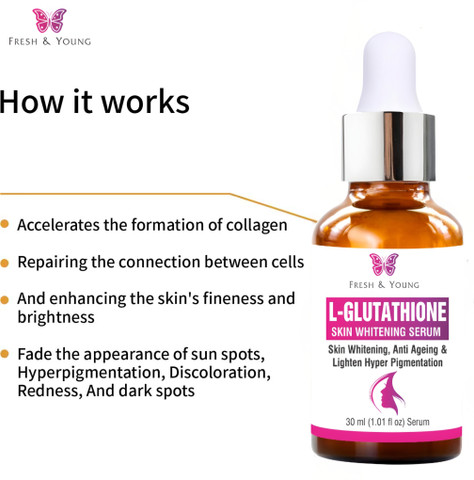 glutathione serum side effects Glutathione Benefits for Your Skin and Side Effects main image 1