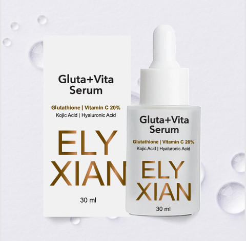 elyxian Face Serum - 30ml | Glutathione, Vitamin C, Kojic & Hyaluronic Acid  Price in India - Buy elyxian Face Serum - 30ml