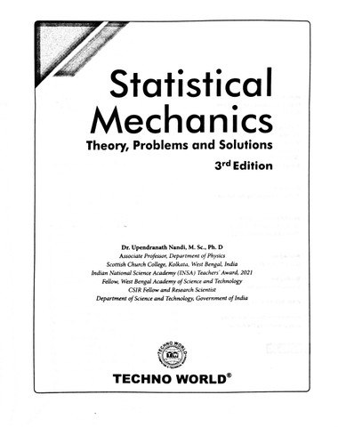 STATISTICAL MECHANICS Theory, problem and solutions: Buy