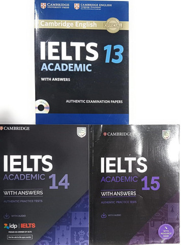 Ielts 13 + 14 + 15 + 16 + 17 + 18 Academic (Set of 6 Books