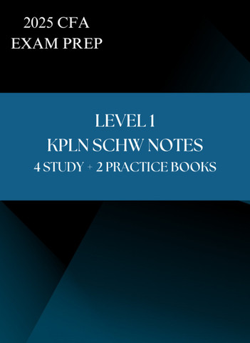 2025 CFA Level 1 Exam Study Pack (Full Syllabus) (Set Of 6): Buy