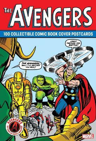 Avengers: 100 Collectible Comic Book Cover Postcards: Buy Avengers
