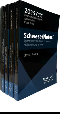 2025 CFA Level 1 Full Package (Set Of 6 Books): Buy 2025 CFA Level