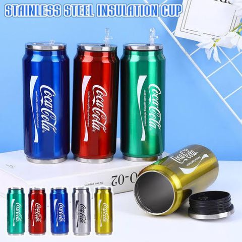 Barkati Coca cola print bottle-Red 500 ml Steel Shaker - Buy