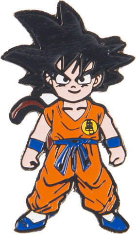 Bigsmall Dragon Ball Z Goku Lapel Pin - Anime Brooch Price in