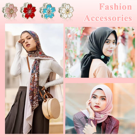 magnetic brooch for hijab