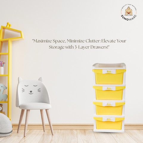 Sumoware 4XL Jumbo Drawer Multipurpose Drawer Plastic Modular