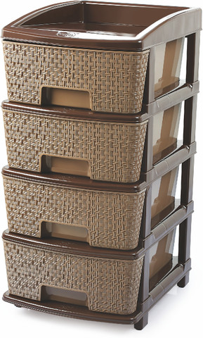 brown plastic dresser 20 Compartment Brown Steel/Plastic Drawer