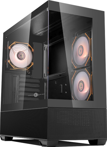 CIRCLE CT DEFENDER ZX3 GAMING MID TOWER Cabinet with USB 2.0 and