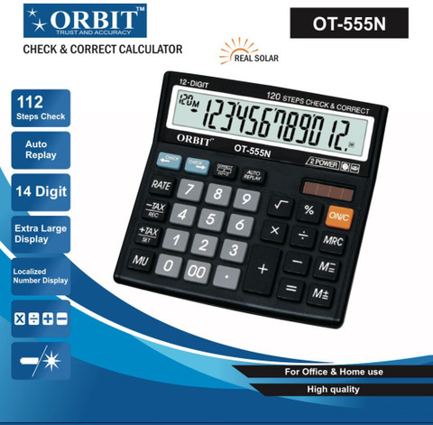 Flipkart.com | FENOZA OT 555 N CALCULATOR OT 555N Basic Calculator