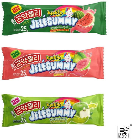 Esnext Kio Kio Jelegummy Chewy Konjac Jelly | 9 flavour combo pack