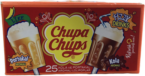 Chupa Chups 3d Fizzy Drinks Lollipops Product Of Turkey Coke and
