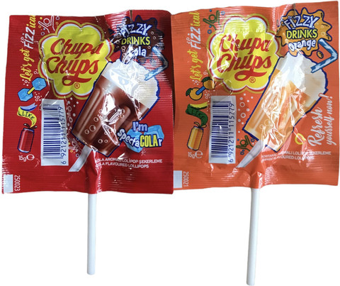 Chupa Chups 3d Fizzy Drinks Lollipops Product Of Turkey Coke and