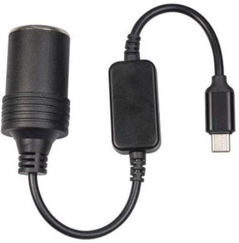 Cloudsale Socket USB Type C 5V to 12V Car Cigarette Lighter Socket Female  Converter Car Cigarette Lighter Price in India