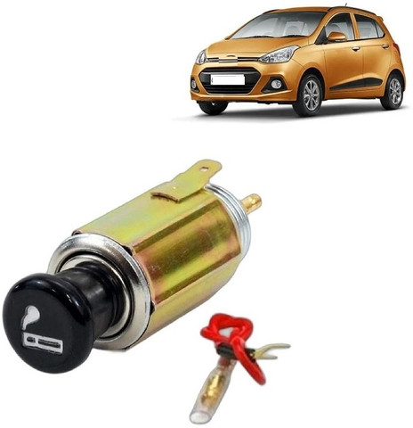hyundai i10 cigarette lighter MotoshozX DC Connector Car 12v Suitable for Hyundai i10 Grand Car Cigarette  Lighter Price in India