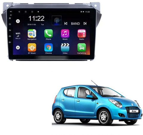 Racemark 9 Inch Car Android for Maruti A Star with Frame Double