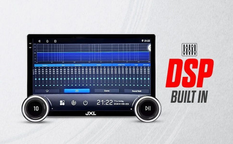 JXL Dual Knob 10.1 Inch TS10 Processor 4GBRAM 64GB ROM Apple Car