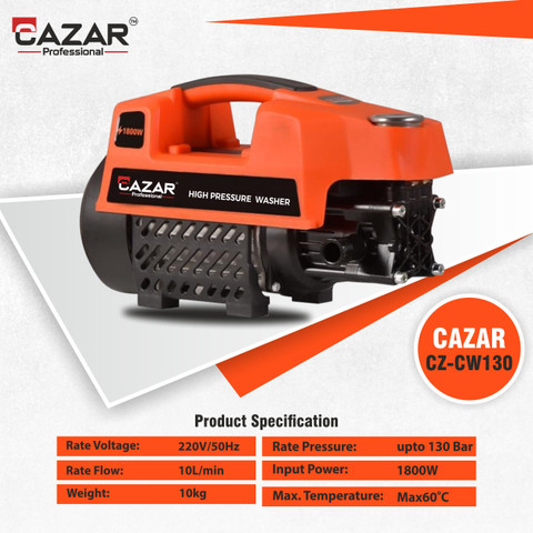 CAZAR KS-CW130 Pressure Washer Price in India - Buy CAZAR KS-CW130
