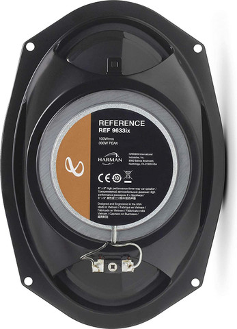 INFINITY Reference REF-9633IX 6x9 3-Way Coaxial Speakers (300