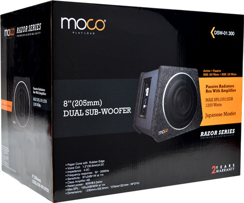 Moco  CO-02.80 moco Power Punch Series 06.5 inches Component Speakers