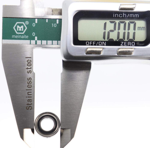 ZMB MR126ZZ 10 piece ID-6MM | OD-12MM | WIDTH-4MM | L-1260zz