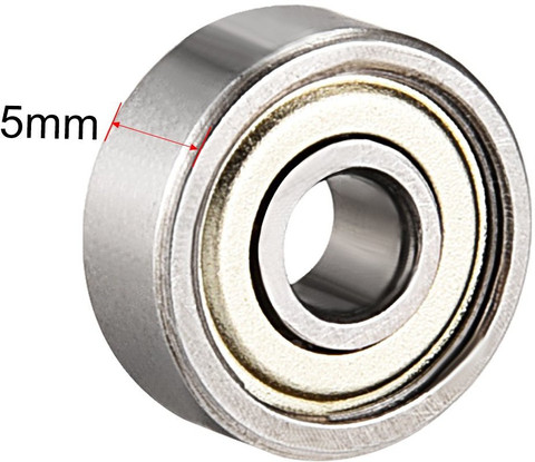 ZMB 624 zz ID-4mm x OD-13mm x Width-5mm Pack of 10 Pieces