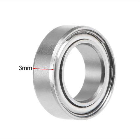 ZMB MR106zz Pack of 5 pieces ID-6MM | OD-10MM | WIDTH-3MM