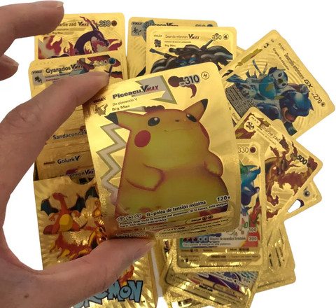 SS NEEDS Golden Pokemon Card 56 Pcs,Waterproof Playing Cards,Flexible - Golden  Pokemon Card 56 Pcs,Waterproof Playing Cards,Flexible . Buy Pokemons toys  in India. shop for SS NEEDS products in India. | Flipkart.com