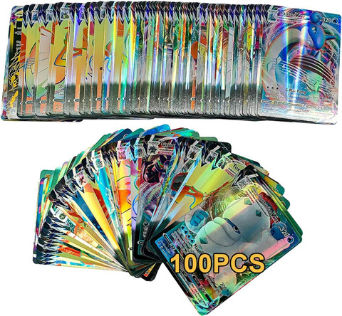 CrazyBuy Pokemon Vmax and GX Cards ( 50 VMAX & 50 GX CARDS) - Pokemon Vmax  and GX Cards ( 50 VMAX & 50 GX CARDS) . Buy POKEMON toys in India.